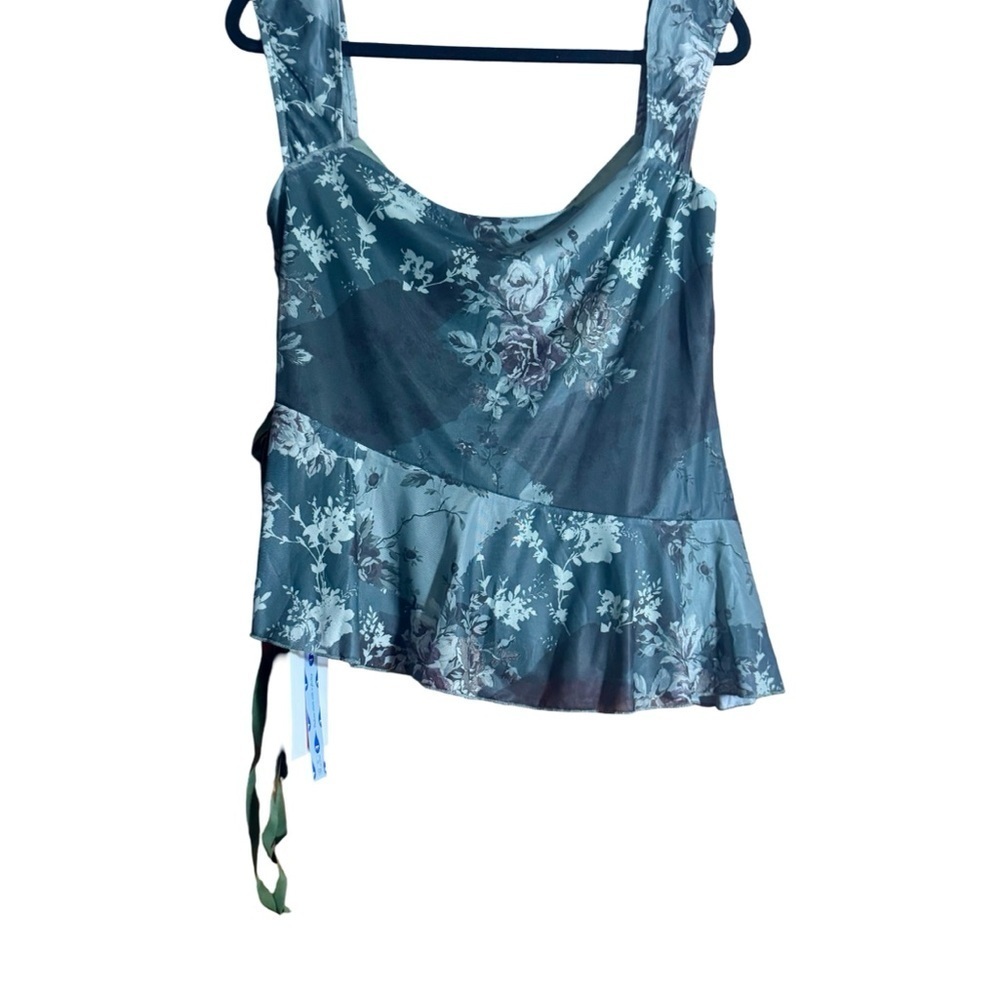 Cider Blue Floral Top